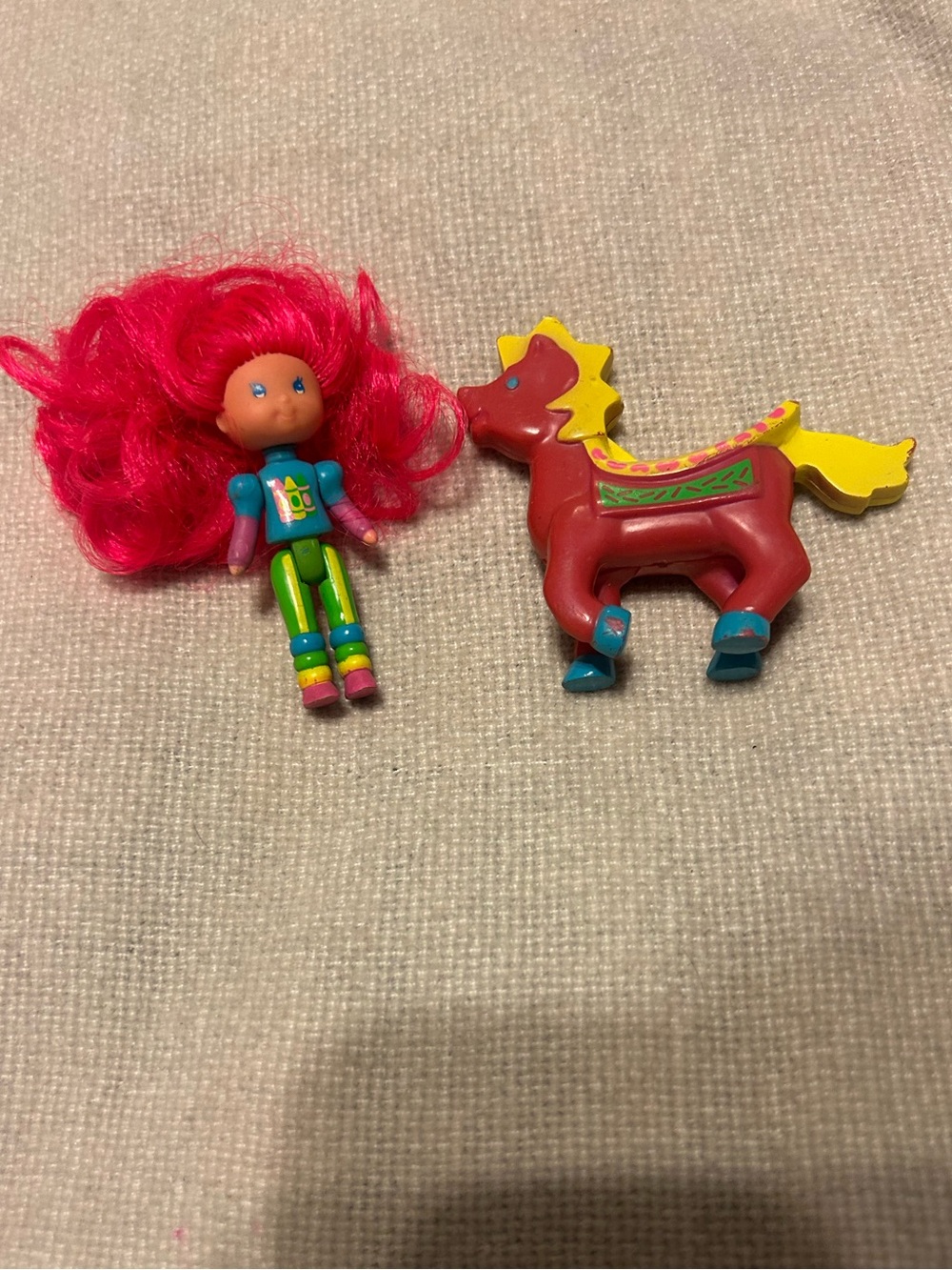 Vintage Mattel Wee Wild ones doll 1987